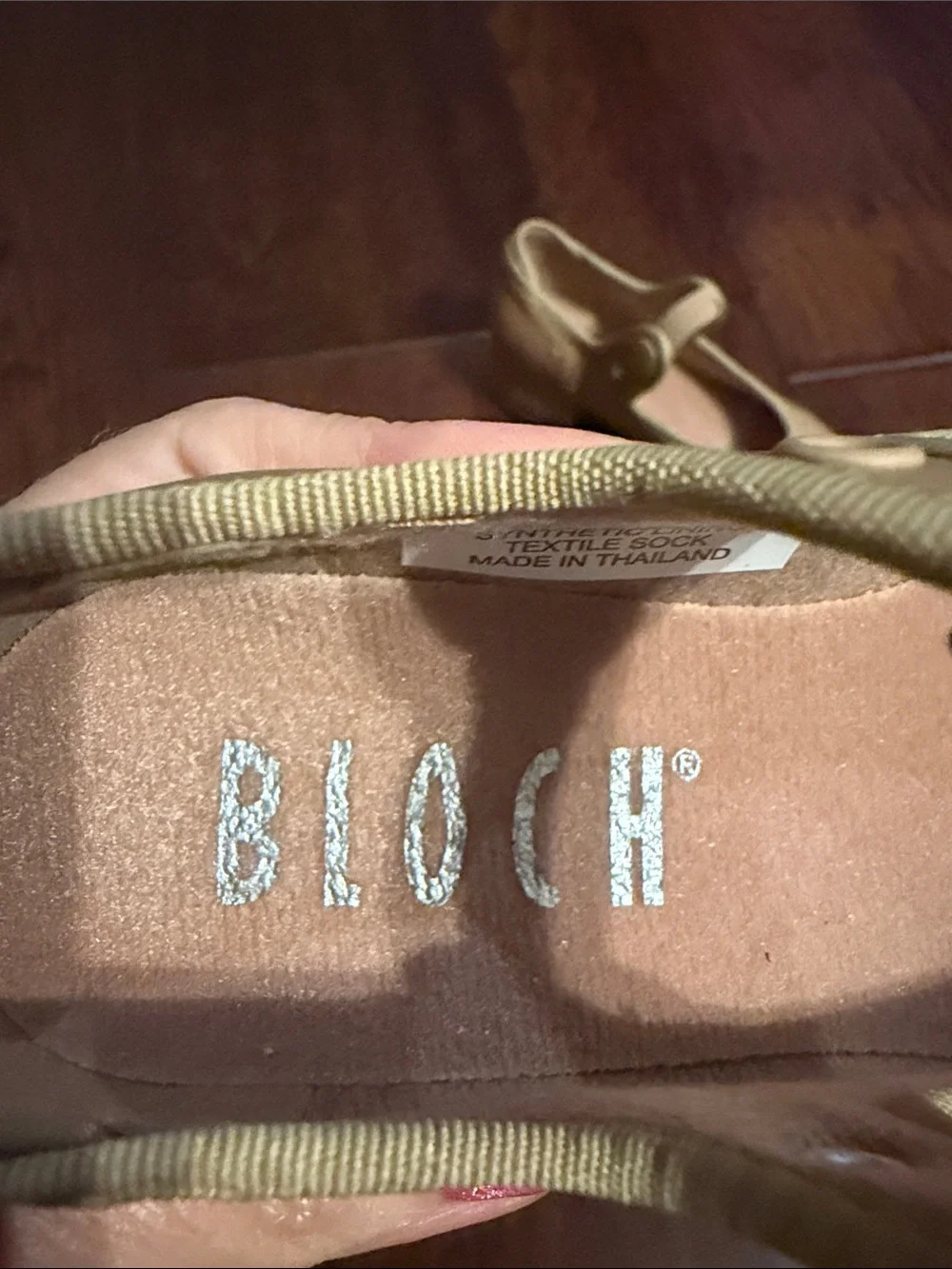 Bloch Girls' Tan Tap Shoes